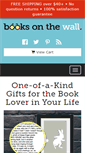 Mobile Screenshot of booksonthewall.com